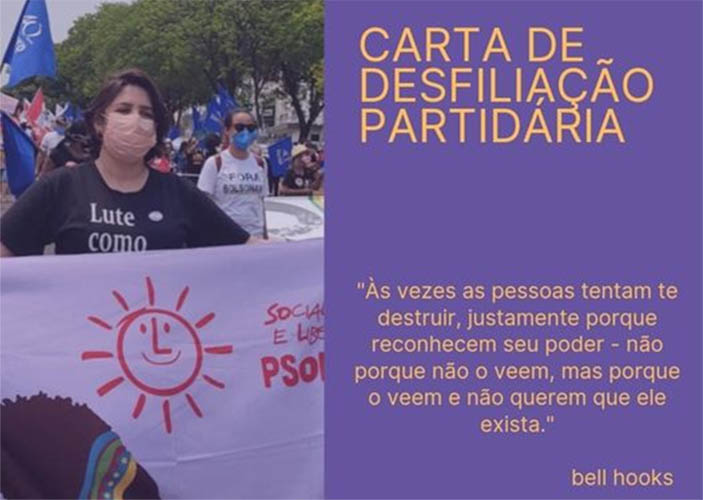 Dizendo ser alvo de 'violÃªncia polÃ­tica e de gÃªnero', Cris Duarte deixa o PSOL-MS