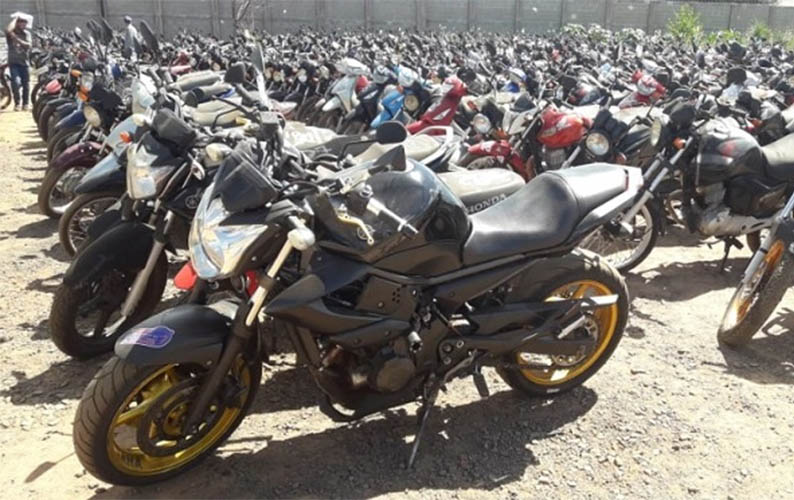 Detran abre novo leilÃ£o 'PÃ¡tio Zero' com 31 automÃ³veis e 269 motocicletas em MS