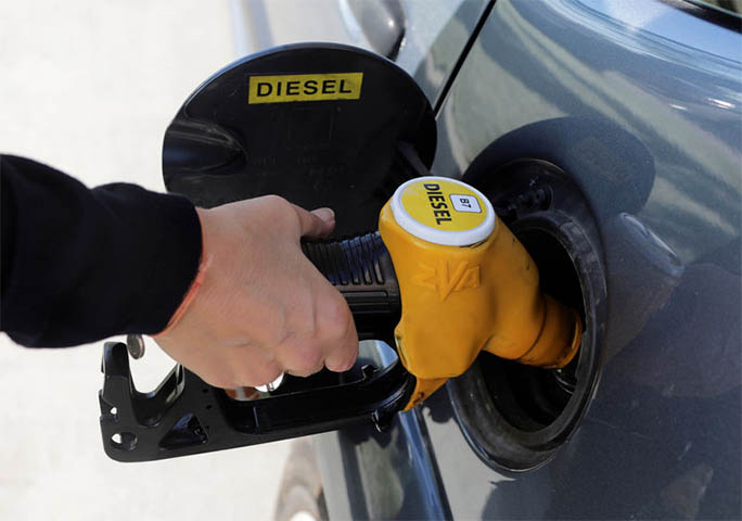 Diesel mais caro que gasolina pela primeira vez