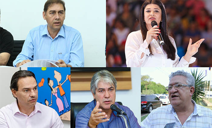 SÃ³ cinco candidatos Ã  Prefeitura de Campo Grande tÃªm presenÃ§a garantida em debates