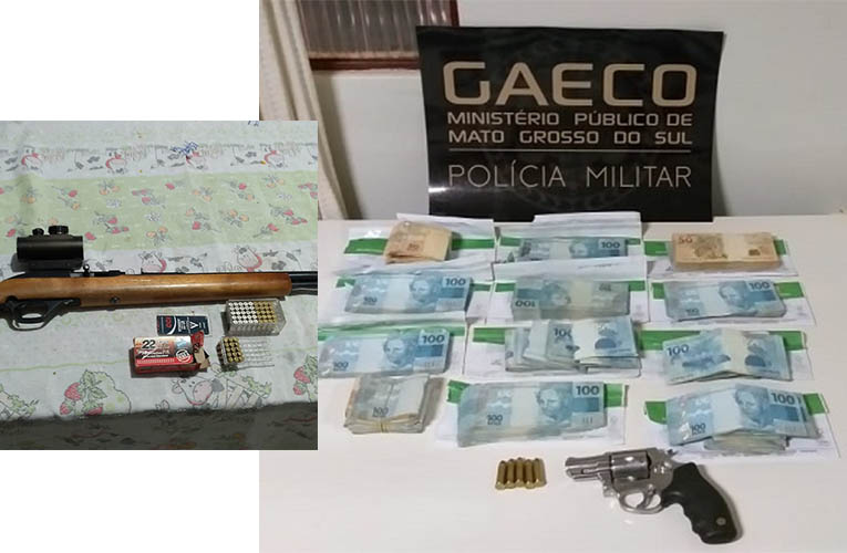 Gaeco faz operaÃ§Ã£o contra venda ilegal de armas e muniÃ§Ãµes em trÃªs cidades de MS