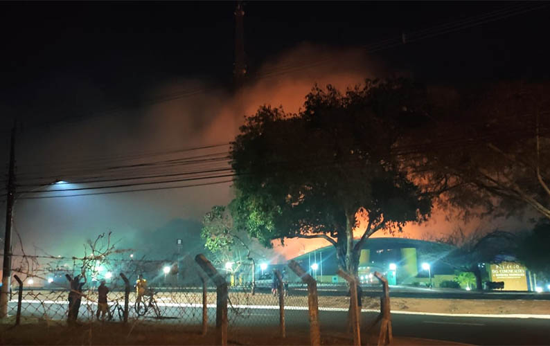 Governo investiga incÃªndio criminoso na mata do Parque dos Poderes, em Campo Grande