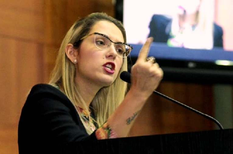 Deputada faz B.O. contra secretÃ¡rio de MT que espalhou foto dela de camisola 
