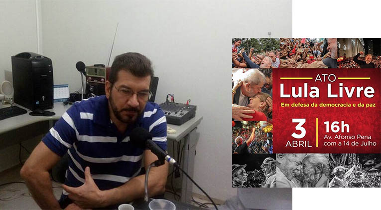 'Lula Ã© alvo de perseguiÃ§Ã£o polÃ­tica' diz Kemp sobre ato em favor do ex-presidente