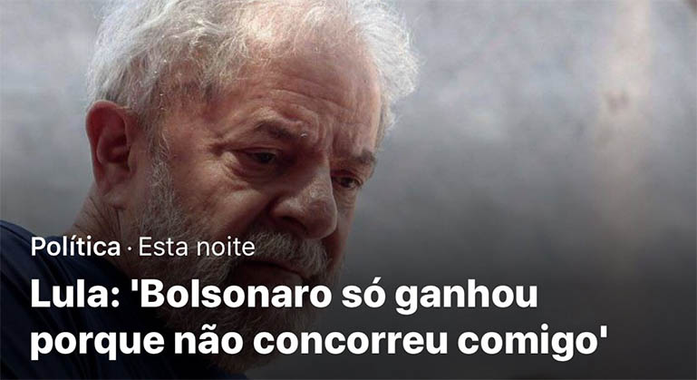 Lula dispara, Bolsonaro rebate