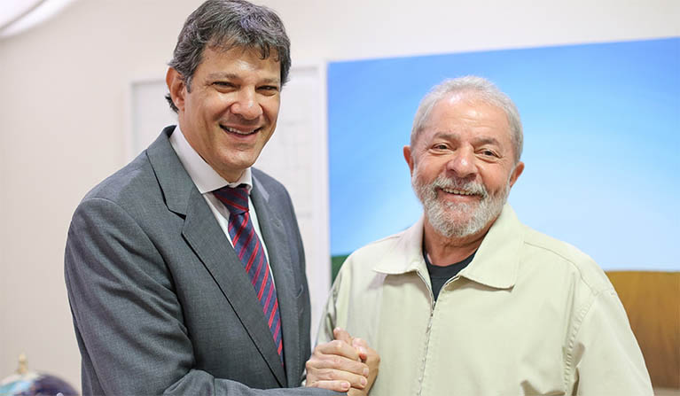 Lula gravou vÃ­deo eleitoral antes da prisÃ£o