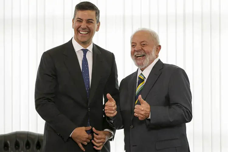 Lula convida presidente do Paraguai para visitar obra da ponte em Porto Murtinho