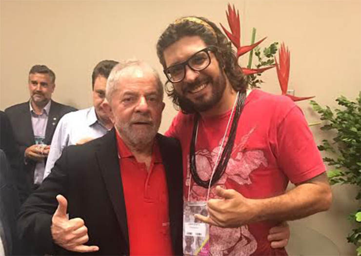 O encontro do ex-BBB de MS com Lula