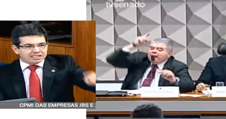 VÃ­deo: bate-boca do deputado Marun e senador Randolfe esquenta CPI da JBS