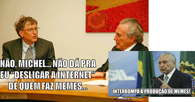 Planalto exige autorizaÃ§Ã£o para usar fotos oficiais de Michel Temer em 'memes'