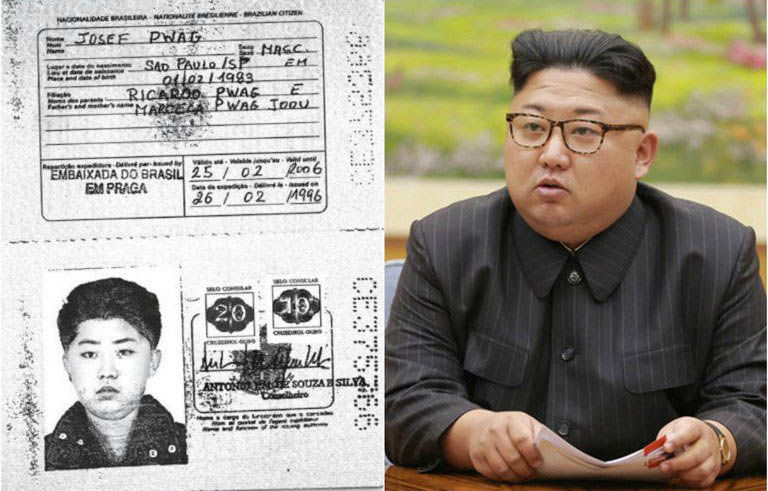 LÃ­deres da Coreia do Norte usaram passaportes brasileiros, diz Reuters