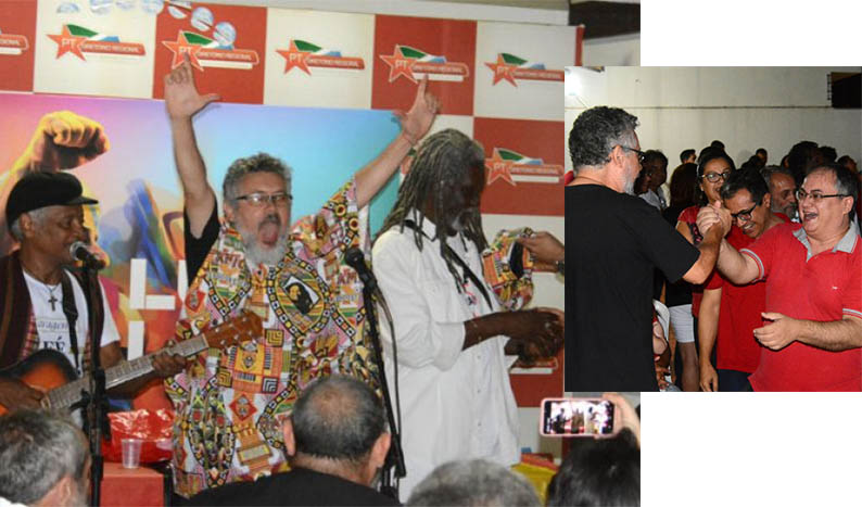 Em Campo Grande, petistas e aliados comemoram Lula livre com mÃºsica ao vivo