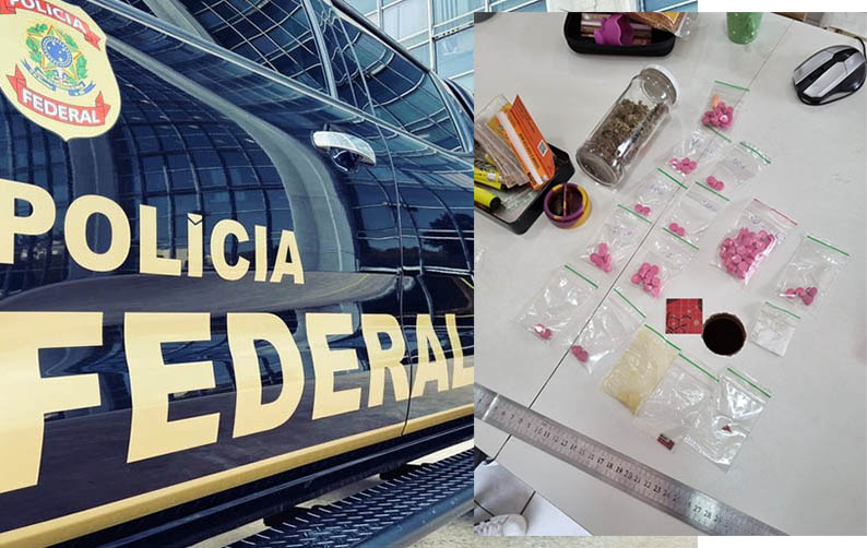 PF faz prisÃ£o e apreende drogas sintÃ©ticas enviadas pelos Correios em Campo Grande