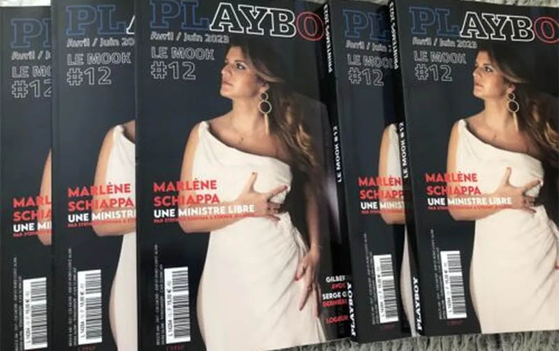 Com secretÃ¡ria de Estado da FranÃ§a na capa, revista Playboy esgota em apenas trÃªs horas