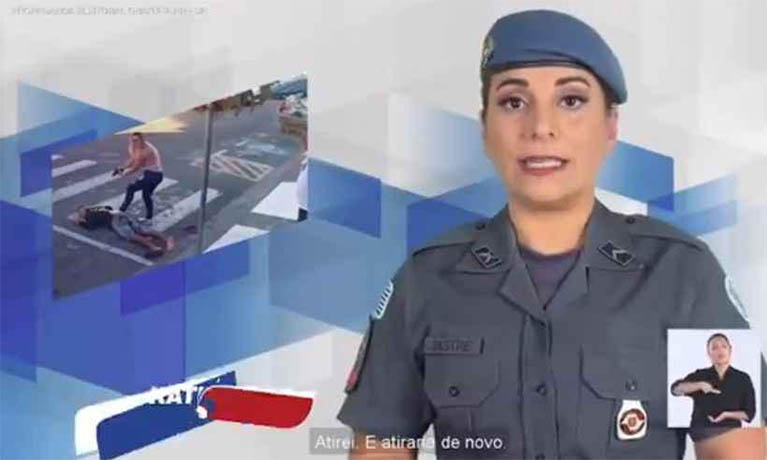 Policial militar vira candidata e usa na campanha vÃ­deo em que mata ladrÃ£o