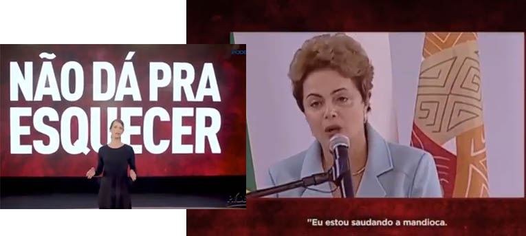 PMDB vai lembrar na TV a frase de Dilma 'saudando a mandioca': veja o vÃ­deo