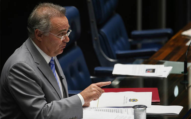 'Olha, nÃ£o quero ser presidente do Senado' afirma Renan Calheiros no Twitter