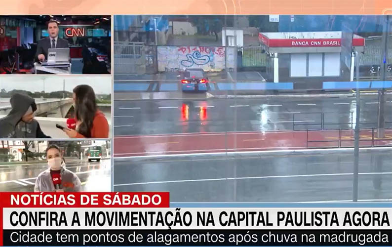 RepÃ³rter da CNN Brasil Ã© assaltada durante transmissÃ£o ao vivo em SÃ£o Paulo: vÃ­deo