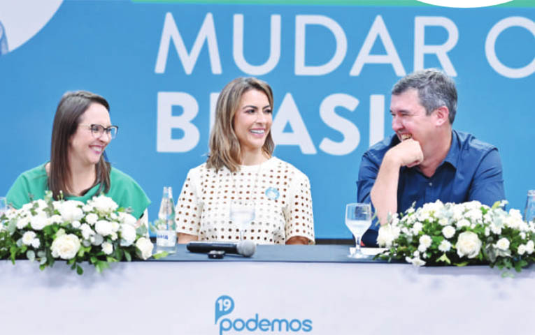 Com Riedel, posse de Soraya no comando do Podemos marca parceria com PSDB
