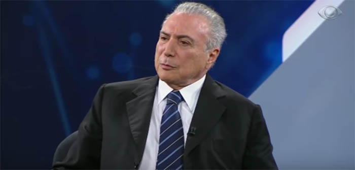 Temer admite: 'Se PT tivesse apoiado Cunha, Dilma ainda seria presidente'