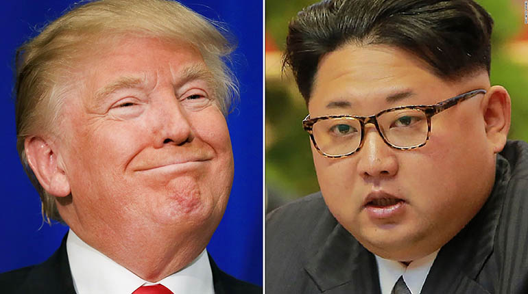 Trump para Kim Jong-un: 'O meu Ã© maior'